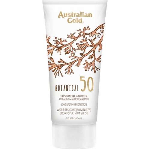 Australian Gold SPF 50 Botanical Mineral Face Sunscreen Lotion