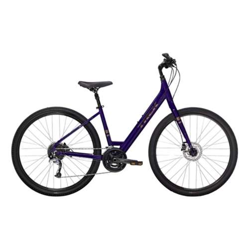 Trek 2022 Verve 3 Disc Lowstep Hybrid Bike