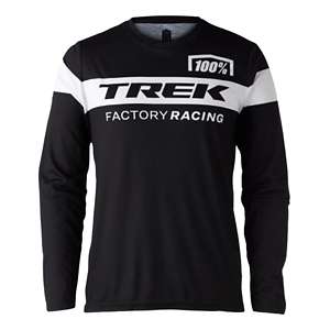 Men's Trek 100% Factory Racing Airmatic Jersey Long Sleeve Cycling Shirt