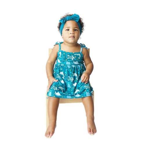Toddler Girls' Frickin Modern Stret Pants Bamboo Sundress