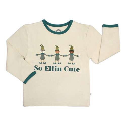 Toddler Girls' Wolf & Rita Boys T-Shirts So Elfin Cute Long Sleeve T-Shirt