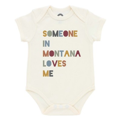 Baby Emerson and Friends Someone in Montana Onesie