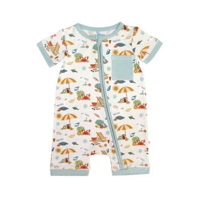 Baby Emerson and Friends Bamboo Shortie Zippy Pajamas