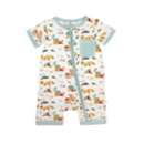 Baby Emerson and Friends Bamboo Shortie Zippy Romper