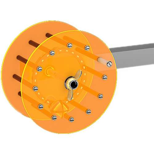 Northern Lights Rattle Reel | Orange