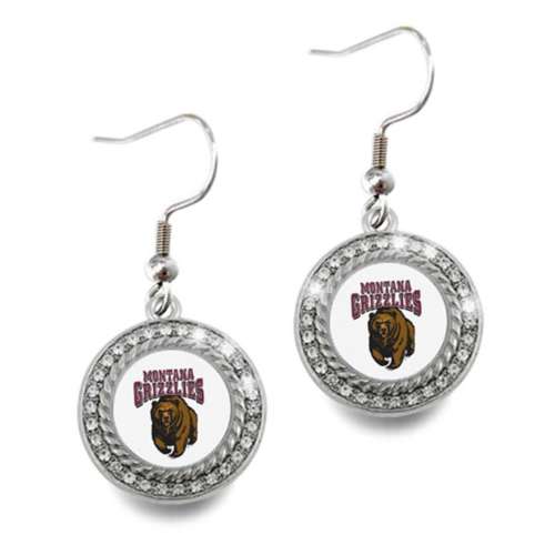 Spirit Gear Montana Grizzlies Dangle Earrings