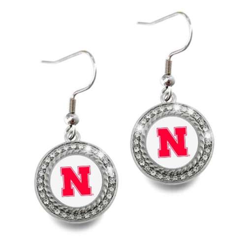 Spirit Gear Nebraska Cornhuskers Dangle Earrings