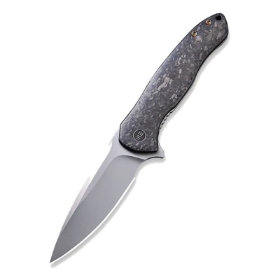 We Knife Company 2001B Kitefin S/E Shred Carbon Fiber and Titanium Pocket Knife