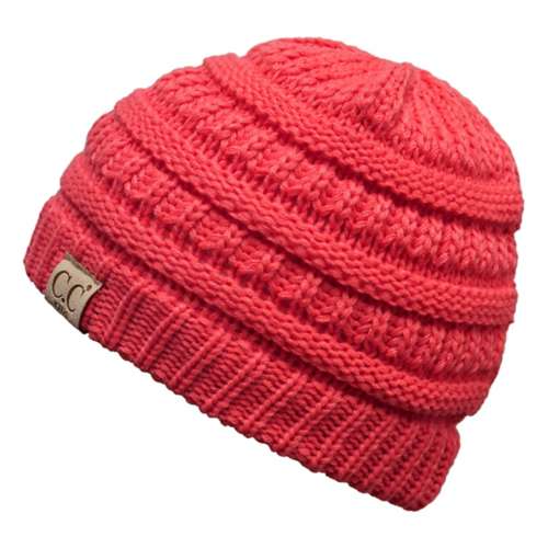 Youth Girls' CC Classic Solid Beanie
