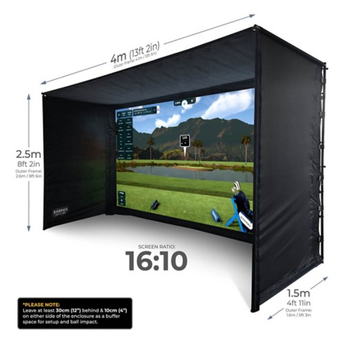 SimSpace Sim 6 Professional Golf Enclosures