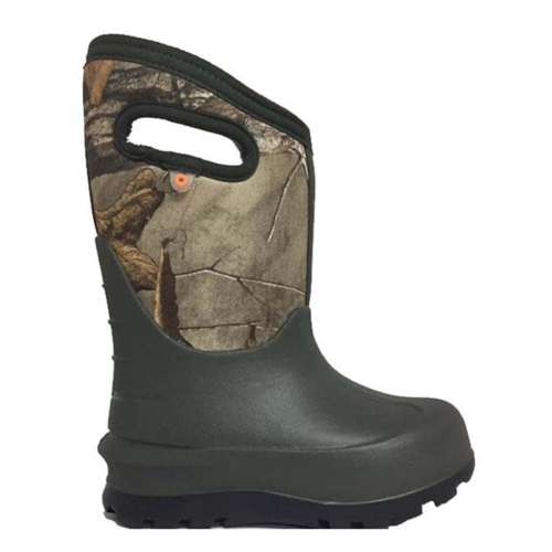 Big Boys' BOGS Neo Classic Realtree Waterproof Insulated Winter Boots