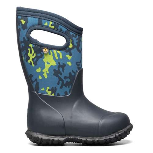 Toddler BOGS York Neo Camo Insulated Winter Boots