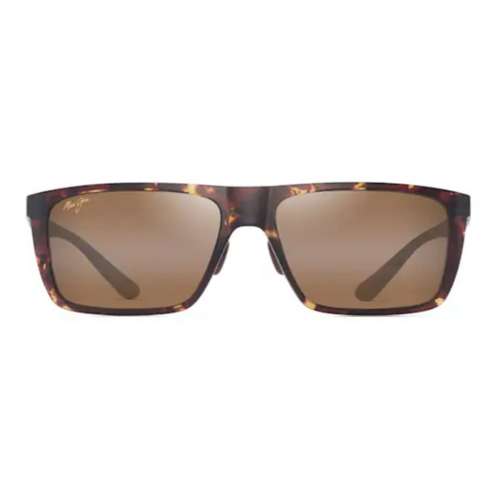 Brown Linda Farrow Edition Shield Sunglasses