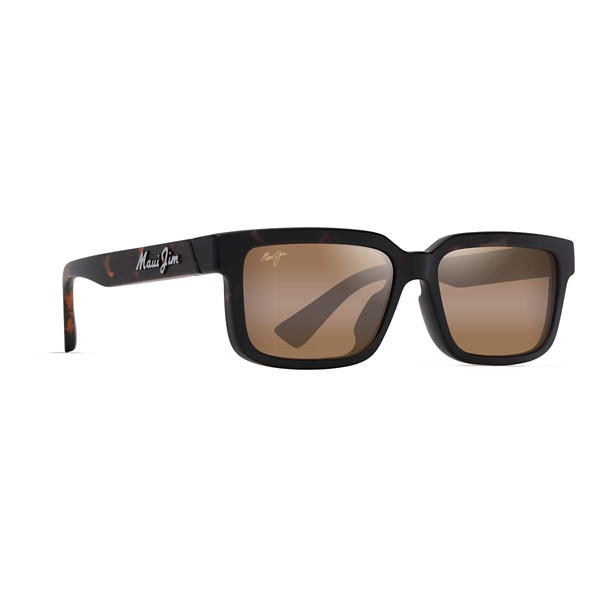 Photos - Sunglasses Men's Maui Jim Hiapo AF Polarized  Matte Dark Havana/HCL Bronze Polarized Matte Dark Havana/HCL Bronze Polarized 6