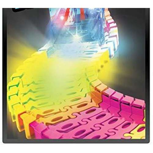 Twister Tracks 11ft Neon Glow Track and Race Car Set