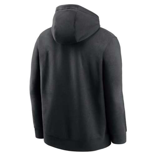 San Francisco 49ers Nike Sideline Club Fleece Pullover Hoodie - Black