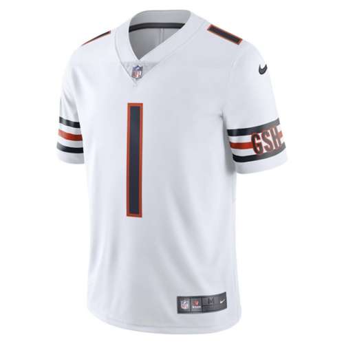 Youth Nike Justin Fields Gray Chicago Bears Inverted Game Jersey