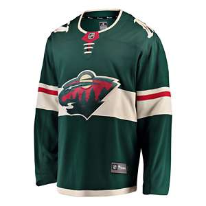 Fanatics Branded NHL Minnesota Wild Lights Out Dark Green Heather Synthetic T-Shirt, Men's, Small