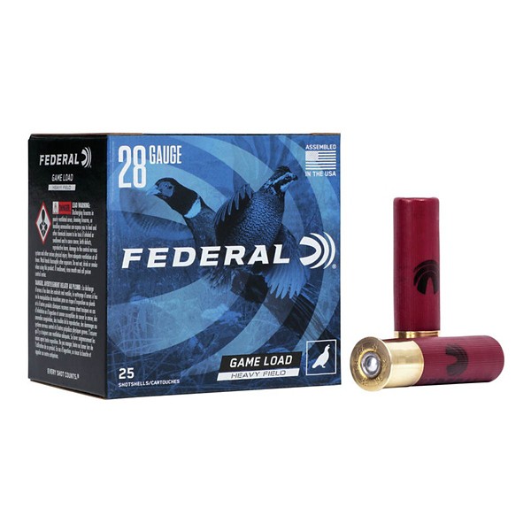 FEDERAL Game Load Upland Hi-Brass 28 Gauge Shotshells