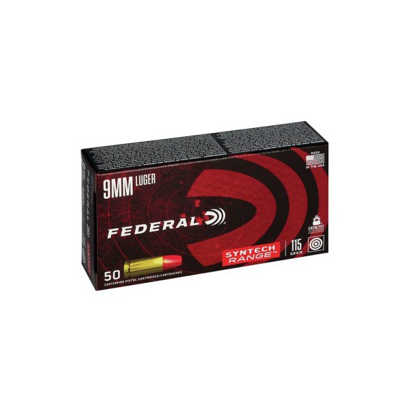 American Eagle Syntech Range Pistol Ammunition 50 Round Box product image