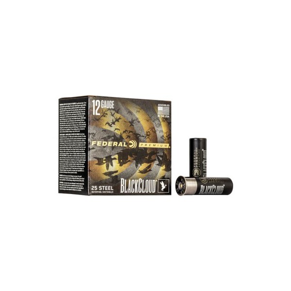 FEDERAL Premium Black Cloud FS Steel 12 Gauge Shotshells