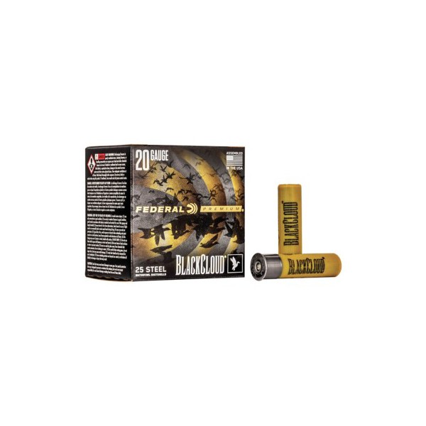 FEDERAL Premium Black Cloud FS Steel 20 Gauge Shotshells