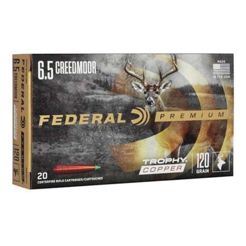 Federal Premium Trophy Copper Meat Eater Edition Rifle Ammunition 20 Round Box