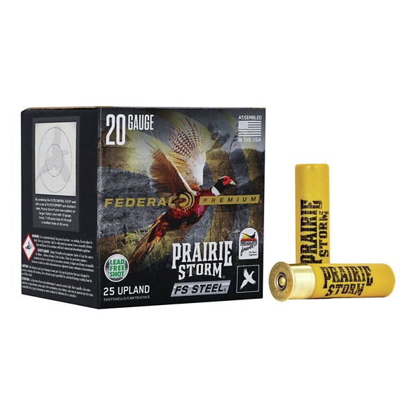 FEDERAL Premium Prairie Storm FS Steel 20 Gauge Shotshells
