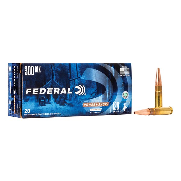 FEDERAL Power-Shok Copper HP Rifle Ammunition