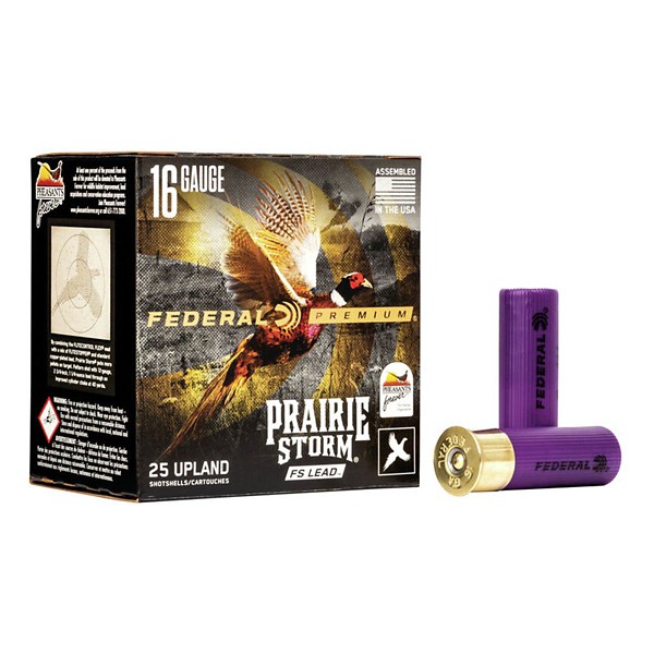 FEDERAL Premium Prairie Storm FS Lead 16 Gauge Shotshells