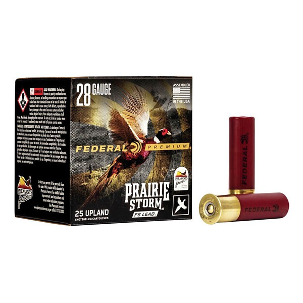 FEDERAL Premium Praire Storm FS Lead 28 Gauge Shotshells
