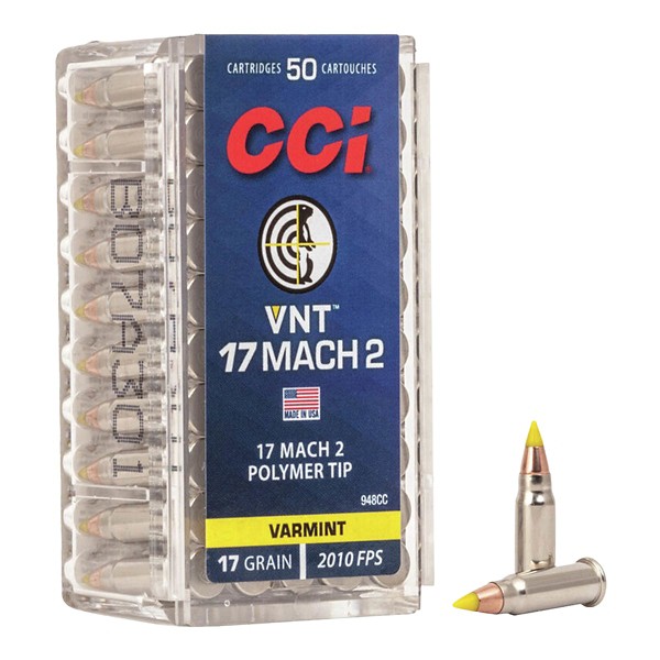 CCI VNT Varmint Rimfire Ammunition