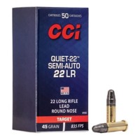 CCI Quiet-22 Rimfire Target Ammunition 50 Round Box