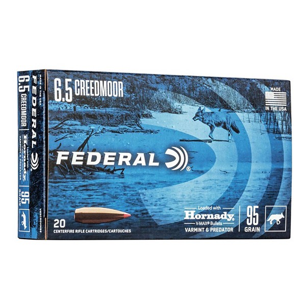 FEDERAL Varmint & Predator Hornady V-Max Rifle Ammunition