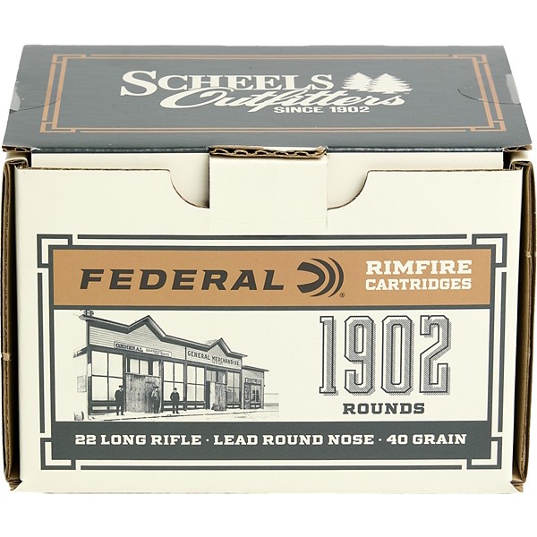 FEDERAL SCHEELS Exclusive 1902 Rimfire Ammunition