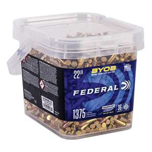 Federal Champion Brass FMJ Pistol Ammunition 200 Round Box