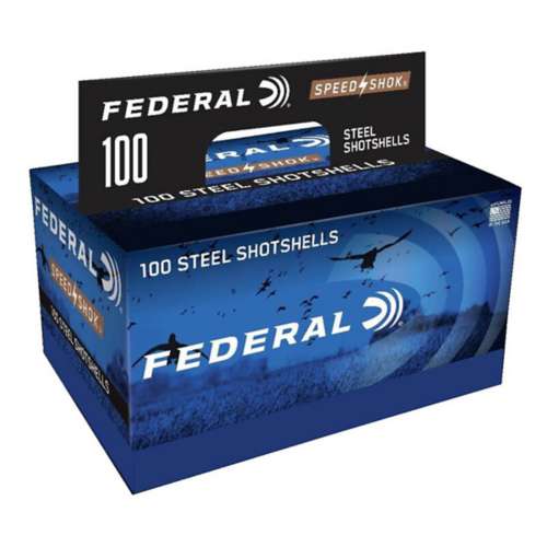Federal Speed Shok Steel 12 Gauge Shotshells 100 Round Box