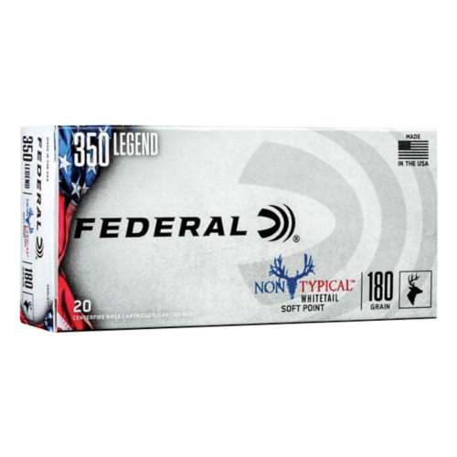 Federal Non Typical Whitetail Rifle Ammunition 20 Round Box