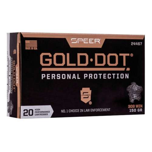 Speer Gold Dot Personal Protection Rifle Ammunition 20 Round Box