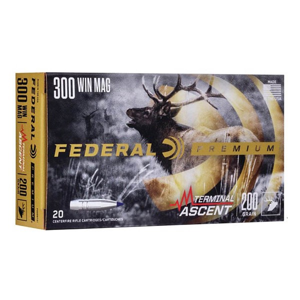 FEDERAL Premium Terminal Ascent Rifle Ammunition