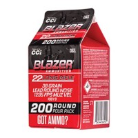 Blazer 22 Long Rifle Rimfire Ammunition 200 Round Pack
