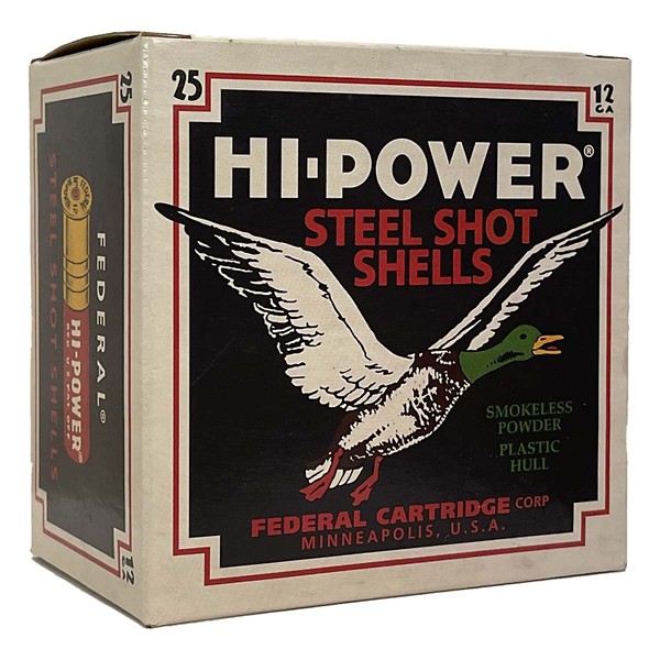 FEDERAL Hi-Power Retro Waterfowl Steel Shot 12 Gauge Shotshells