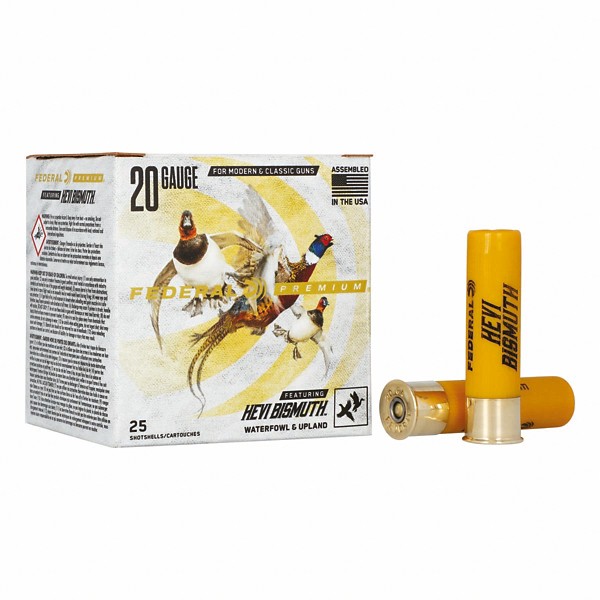 FEDERAL Premium HEVI-Bismuth 20 Gauge Shotshells