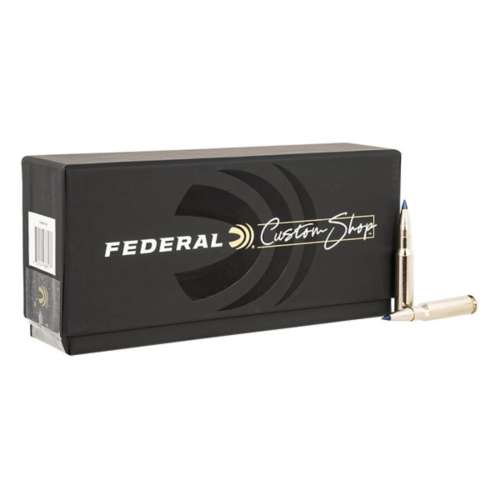 Federal Custom Shop Terminal Ascent Rifle Ammunition 20 Round Box