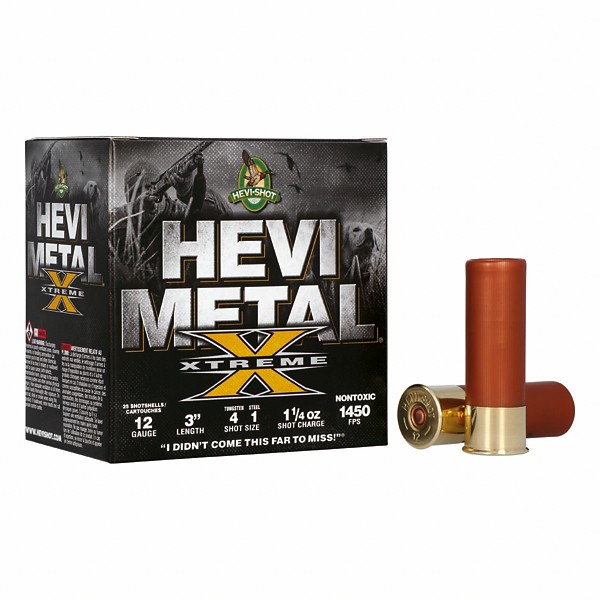HEVI-SHOT HEVI-Metal Xtreme Waterfowl 12 Gauge Shotshells