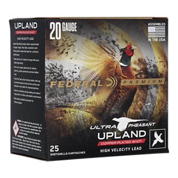 FEDERAL Premium SCHEELS Exclusive Ultra Pheasant Upland 20 Gauge Shotshells