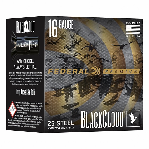 FEDERAL Premium Black Cloud FS Steel 16 Gauge Shotshells