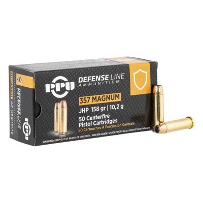 Prvi Partizan PPU Defense JHP Pistol Ammuntion 50 Round Box | SCHEELS.com