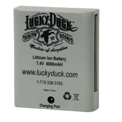 Lucky Duck Waterproof HDI 7.4 Lithium Battery