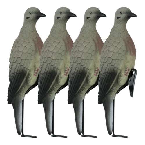 Lucky Duck Clip On 4 Pack Dove Decoy